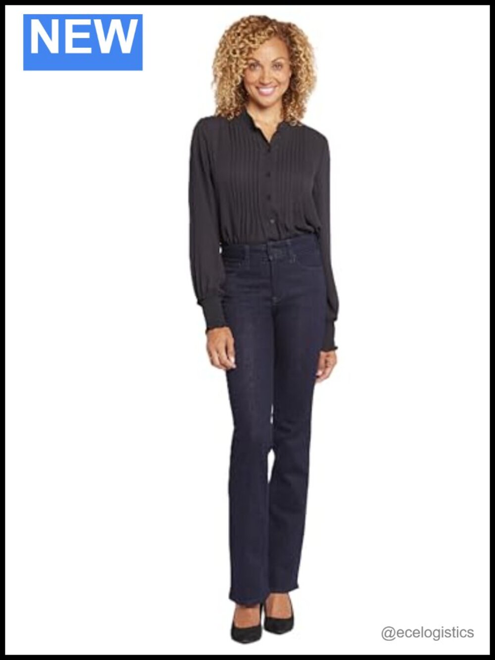 NYDJ Bootcut Jeans Women Lift Tuck High Stretch Long